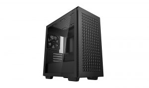 Deepcool CH370 Side window Black Micro ATX ATX PS2
