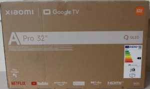 SALE OUT. Xiaomi QLED TV A Pro 2026 32" Smart TV Google TV HD Dark Gray DAMAGED PACKAGING