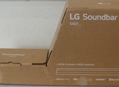 SALE OUT. LG Soundbar S40T for TV 2.1 ch. with Bluetooth LG Soundbar 2.1 Channel Sound System S40T 27 " IPS FHD 16:9 60 Hz 14 ms 1920 x 1080 250 cd/m² HDMI ports quantity 2 Black Warranty 23 month(s) DAMAGED PACKAGING Bluetooth