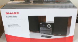 SALE OUT. Sharp XL-B512(BR) Hi-Fi Micro System, CD/FM/USB/Bluetooth v5.0, 45W, Brown Sharp Hi-Fi Micro System XL-B512(BR) Brown USB port DAMAGED PACKAGING