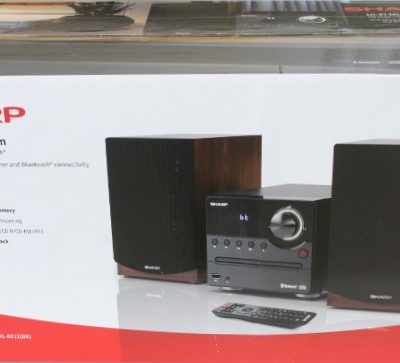 SALE OUT. Sharp XL-B512(BR) Hi-Fi Micro System, CD/FM/USB/Bluetooth v5.0, 45W, Brown Sharp Hi-Fi Micro System XL-B512(BR) Brown USB port DAMAGED PACKAGING