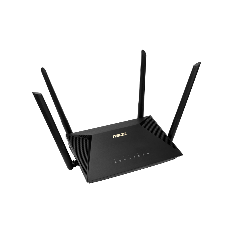 Asus Wireless AX1800 Dual Band Gigabit Router RT-AX53U 1201+600 Mbit/s Ethernet LAN (RJ-45) ports 4 Mesh Support No MU-MiMO Yes No mobile broadband Antenna type External antenna x 4 36 month(s) - Image 6