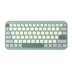 Asus Marshmallow KW100 Keyboard Wireless US International Green Tea Latte