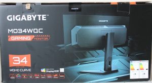 SALE OUT. GIGABYTE MONITOR 34" MO34WQC EK SALE OUT. MO34WQC EK1 34 " OLED WQHD 175 Hz 0.03 ms 3440 x 1440 pixels 250 cd/m² HDMI ports quantity 2 Warranty 36 month(s) DAMAGED PACKAGING, DEMO