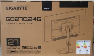 SALE OUT. GIGABYTE MONITOR 27" WOLED GO27Q24G Gigabyte SALE OUT. GO27Q24G 27 " WOLED QHD 240 Hz 0.03 ms 2560 x 1440 pixels HDMI ports quantity 2 Warranty 36 month(s) DAMAGED PACKAGING, DEMO
