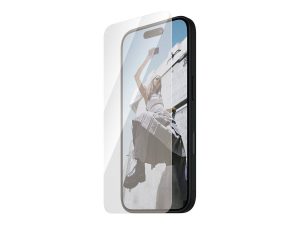 PanzerGlass Screen protector Apple iPhone 16 Glass Transparent Ultra-Wide Fit