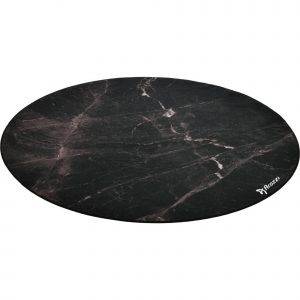 Arozzi Zona Round Floor Pad Black Marble