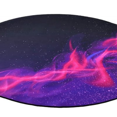 Arozzi Zona Round Floor Pad Purple Galaxy