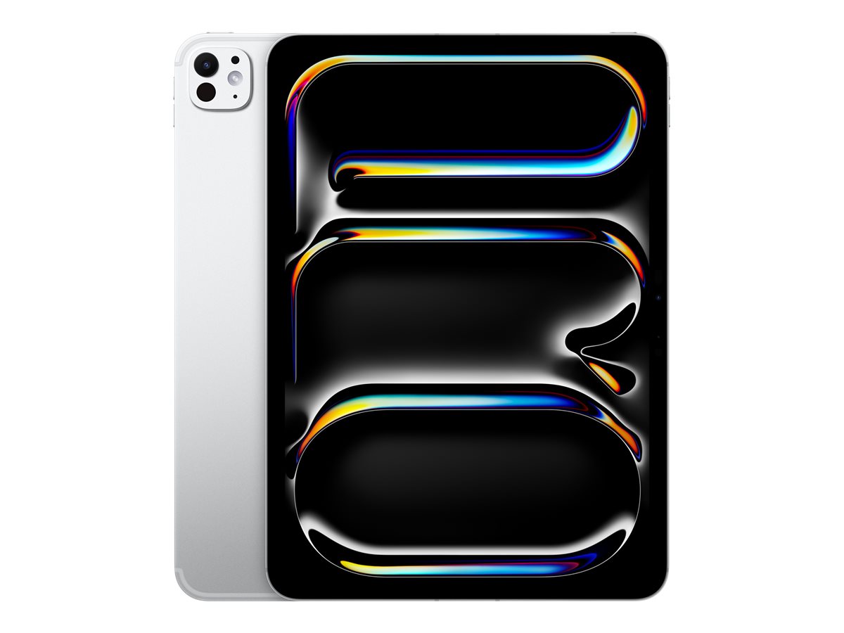 Apple iPad Pro 11 " Silver OLED, Ultra Retina XDR, Nano-texture glass 2420 x 1668 pixels Apple M5 16 GB 1000 GB Wi-Fi Front camera 12 MP Rear camera Bluetooth 6 iPadOS USB-C charging cable