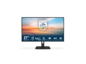 Philips 27E1N1200A/00 27 " IPS FHD 16:9 120 Hz 4 ms 1920 x 1080 pixels 300 cd/m² HDMI ports quantity 1 Black