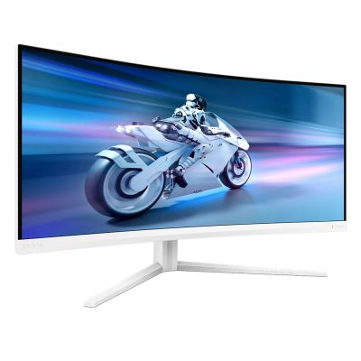 Philips 34M2C5501A/00 34 " VA WQHD 21:9 180 Hz 1 ms 3440 x 1440 pixels 300 cd/m² HDMI ports quantity 2 White
