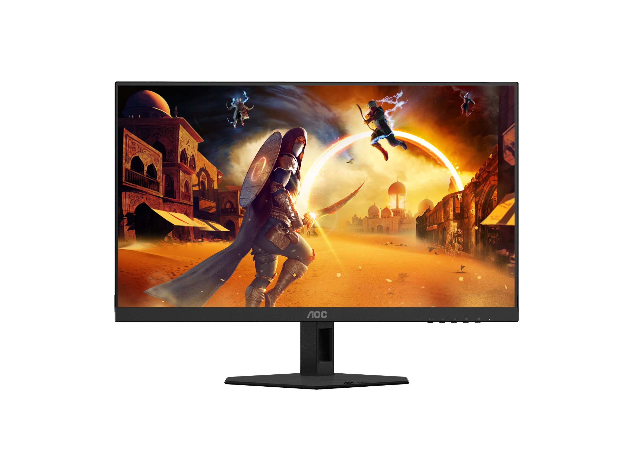 AOC 24G4HRE 24 " Fast IPS FHD 16:9 200 Hz 0.5 ms 1920 x 1080 pixels 300 cd/m² HDMI ports quantity 2 Black