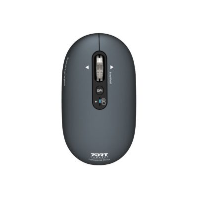 PORT CONNECT Mouse PURE MAC Wireless Bluetooth Gray