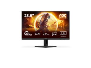 AOC 24G4ZRE 24 " Fast IPS FHD 16:9 240 Hz 1 ms 1920 x 1080 pixels 300 cd/m² HDMI ports quantity 2 Black