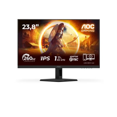 AOC 24G4ZRE 24 " Fast IPS FHD 16:9 240 Hz 1 ms 1920 x 1080 pixels 300 cd/m² HDMI ports quantity 2 Black