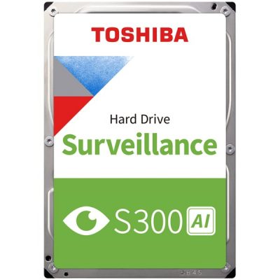 Toshiba Hard Drive BULK/OEM S300 AI Surveillance 7200 RPM 8000 GB