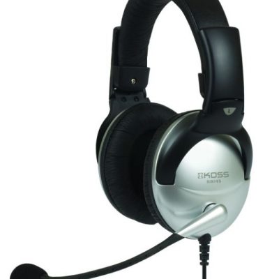 Koss Headphones SB45 Wired On-Ear Microphone Silver/Black Noise canceling