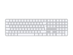 Apple Magic Keyboard with Touch ID and Numeric Keypad Keyboard Wireless Swedish White