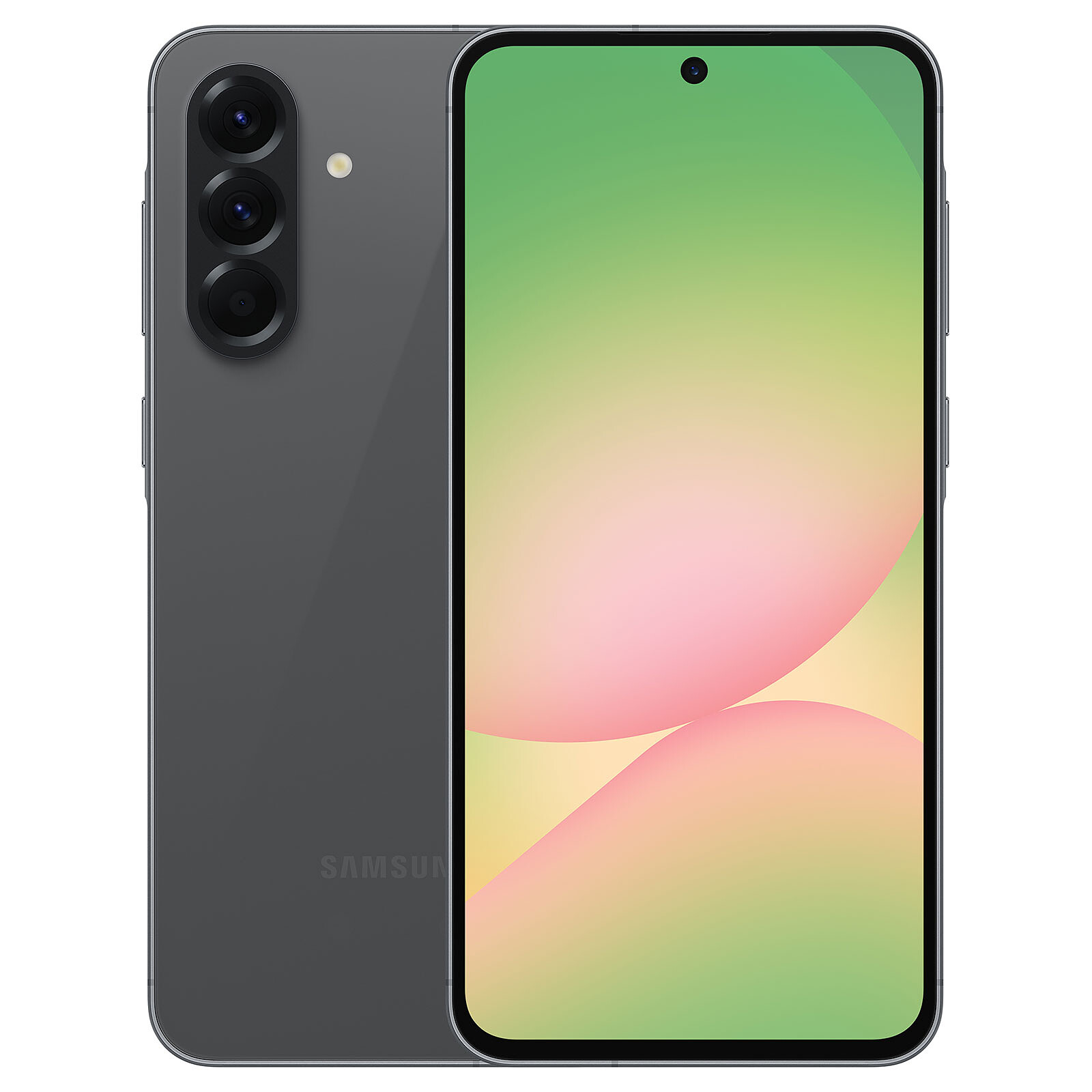 Samsung Galaxy A56 Enterprise Edition Graphite 6.7 " Super AMOLED 1080 x 2340 pixels Internal RAM 8 GB 128 GB Dual SIM 5G Main camera resolution 50 MP Secondary camera resolution 12 MP Android 15
