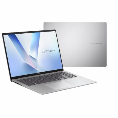 Asus Vivobook 16 M1607KA-MB279W Cool Silver 16 " IPS WUXGA 1920 x 1200 pixels Anti-glare AMD Ryzen AI 5 330 16 GB DDR5 Solid-state drive capacity 512 GB AMD Radeon Graphics Windows 11 Home 802.11ax Bluetooth version 5.3 Keyboard language US international Keyboard backlit Warranty 24 month(s) Battery warranty 12 month(s)
