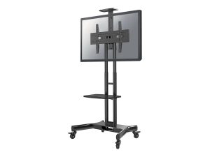 Neomounts Floor stand NM-M1700BLACK TV trolley Adjustable Height 32-75 " Maximum weight (capacity) 50 kg Black
