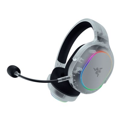 Razer Multi-Platform Gaming Headset Barracuda X Chroma Bluetooth Over-Ear Microphone Phantom White Edition Wireless