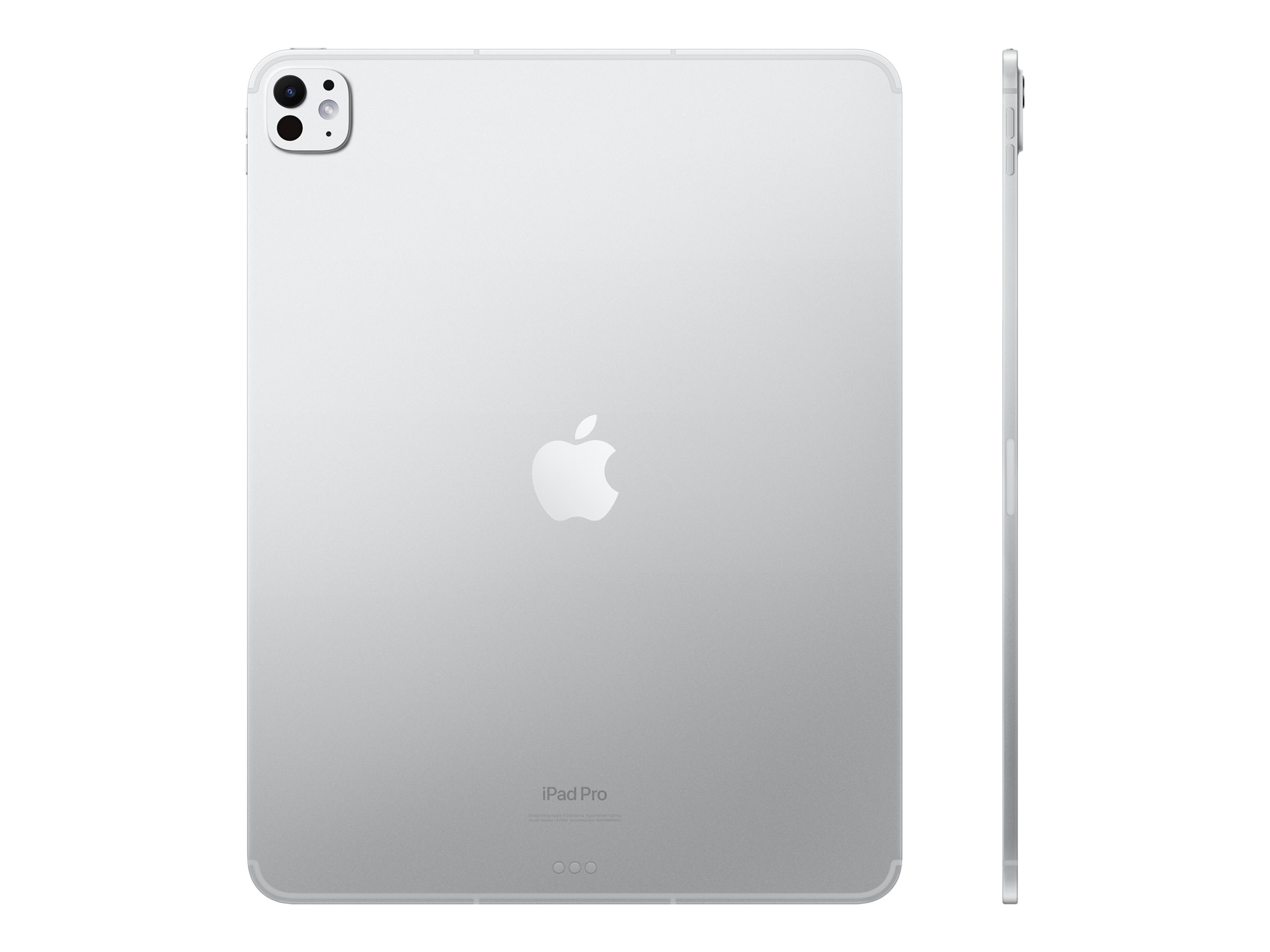 Apple iPad Pro Wi-Fi + Cellular 13 " Silver OLED, Ultra Retina XDR, Nano-texture glass 2752 x 2064 pixels Apple M5 16 GB 2000 GB 3G 4G 5G Wi-Fi Front camera 12 MP Rear camera Bluetooth 6 iPadOS USB-C charging cable - Image 2