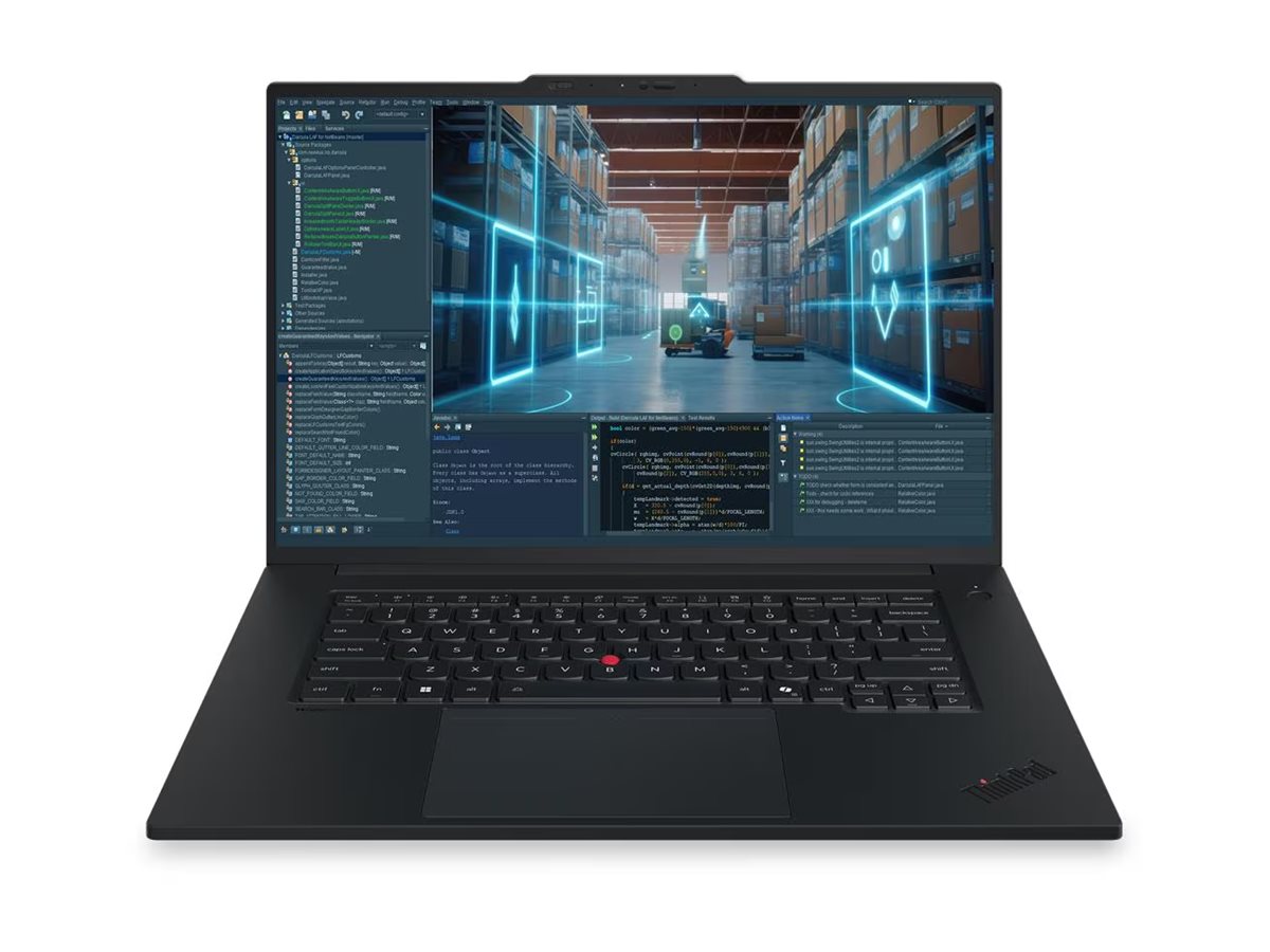 Lenovo ThinkPad P1 G9 Intel Black 16 " IPS WUXGA 1920 x 1200 pixels Anti-glare Intel Core Ultra X7 368H 32 GB LPCAMM2 LPDDR5X Solid-state drive capacity 1000 GB Intel Arc B390 GPU Windows 11 Pro Bluetooth version 5.4 802.11be WWAN Upgradable to 5G Keyboard language Nordic Keyboard backlit Battery warranty 12 month(s) Warranty 36 month(s) - Image 2