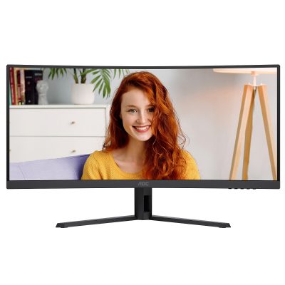 AOC CU34B3E Curved 34" 3440x1440/21:9/300cd/m2/4ms HDMI, DisplayPort, USB, Audio out