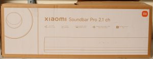 SALE OUT. Xiaomi Soundbar Pro 2.1 ch Xiaomi Soundbar Pro 2.1 ch Warranty 24 month(s) 300 W Bluetooth Wireless connection Black DAMAGED PACKAGING, MISSING INNER PACKAGING. SCRATCHED AND DIRTY