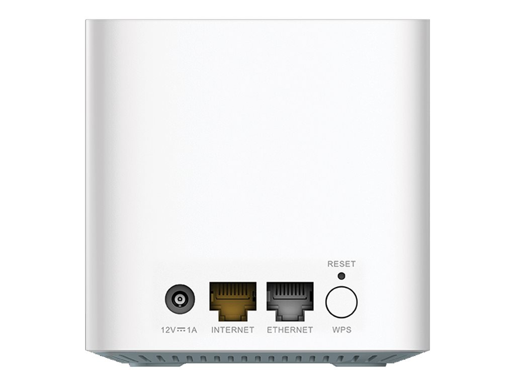 D-Link EAGLE PRO AI AX1500 Mesh System M15-3 (3-pack) 802.11ax 1200+300 Mbit/s 10/100/1000 Mbit/s Ethernet LAN (RJ-45) ports 1 Mesh Support Yes MU-MiMO Yes No mobile broadband Antenna type 2 x 2.4G WLAN Internal Antenna, 2 x 5G WLAN Internal Antenna - Image 5