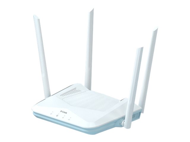 D-Link AX1500 Smart Router R15 802.11ax 1200+300 Mbit/s 10/100/1000 Mbit/s Ethernet LAN (RJ-45) ports 3 Mesh Support Yes MU-MiMO Yes No mobile broadband Antenna type 4xExternal - Image 2
