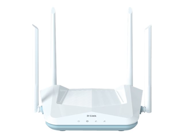 D-Link AX1500 Smart Router R15 802.11ax 1200+300 Mbit/s 10/100/1000 Mbit/s Ethernet LAN (RJ-45) ports 3 Mesh Support Yes MU-MiMO Yes No mobile broadband Antenna type 4xExternal - Image 5
