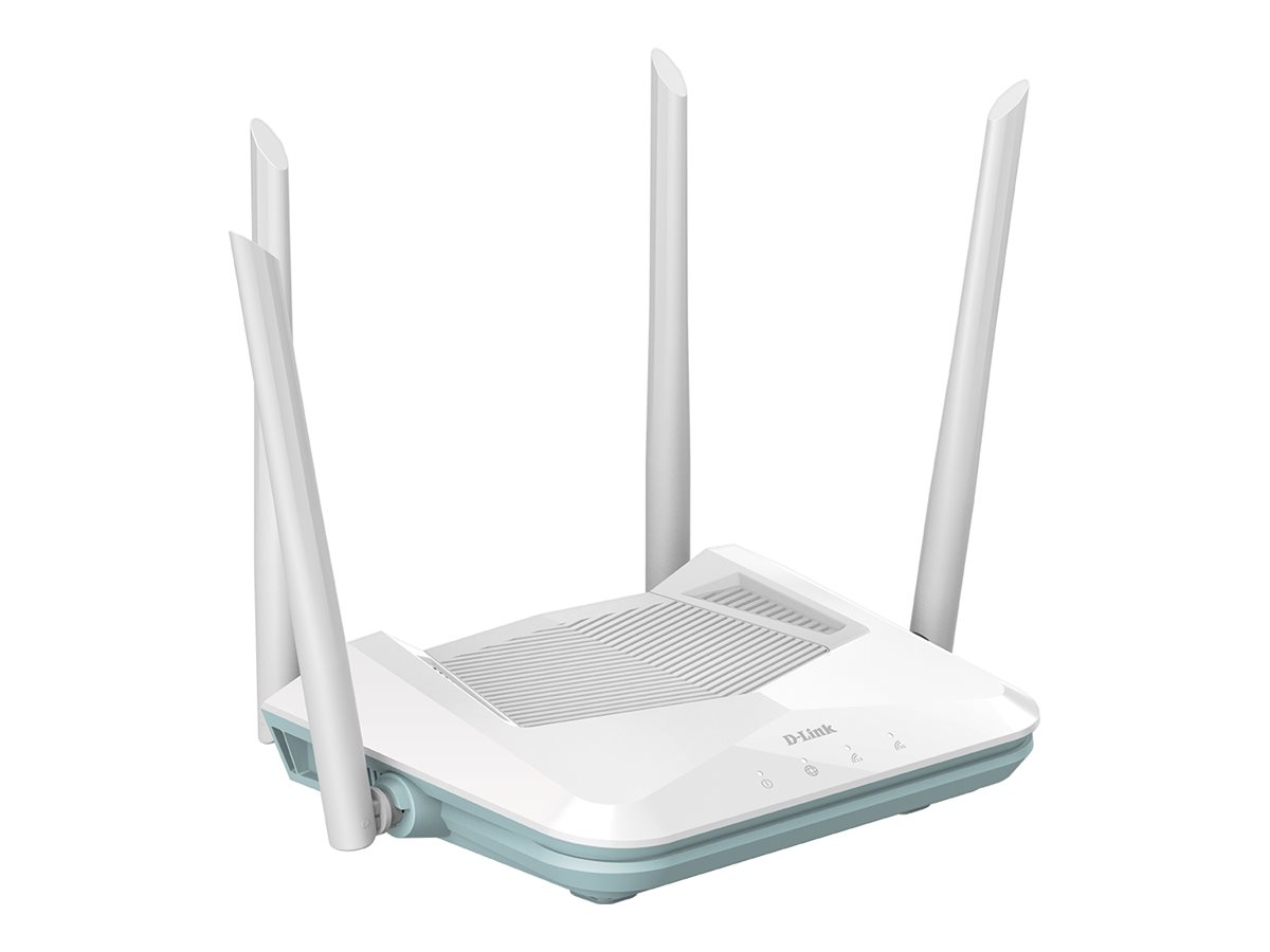 D-Link AX1500 Smart Router R15 802.11ax 1200+300 Mbit/s 10/100/1000 Mbit/s Ethernet LAN (RJ-45) ports 3 Mesh Support Yes MU-MiMO Yes No mobile broadband Antenna type 4xExternal - Image 6