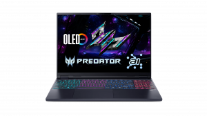 Acer Predator Helios Neo 16S AI PHN16S-71-7556 Abyssal Black 16 " OLED WQXGA 2560 x 1600 pixels Intel Core Ultra 7 255HX 16 GB DDR5 Solid-state drive capacity 1000 GB NVIDIA GeForce RTX 5060 GDDR7 8 GB Windows 11 Home 802.11ax Bluetooth version 5.3 Keyboard language US international Keyboard backlit Warranty 24 month(s)