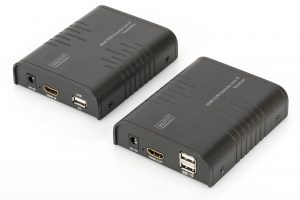 Digitus HDMI KVM Extender over IP, Set DS-55202