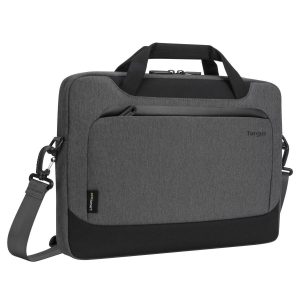 Targus Slimcase with EcoSmart Cypress Fits up to size 15.6 " Shoulder strap Grey