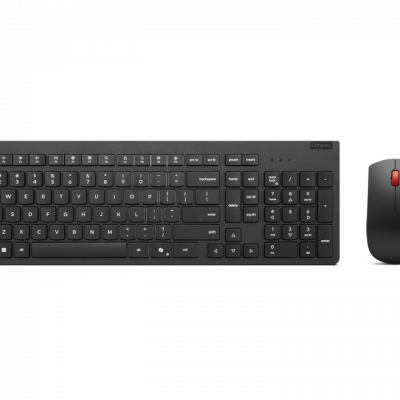 Lenovo Essential Wireless Combo Keyboard & Mouse Gen2 Keyboard and Mouse Set Wireless Mouse included Lithuanian Black