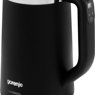 Gorenje Kettle K17TRDW Electric 2200 W 1.7 L Plastic/Metal 360° rotational base Black