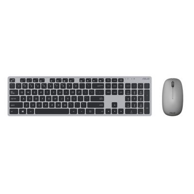Asus W5000 Keyboard and Mouse Set Wireless Mouse included EN Grey