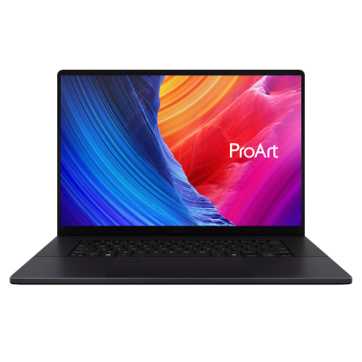 Asus ProArt P16 H7606WW-SE009X Nano Black 16 " OLED Touchscreen 4K 3840 x 2400 pixels 120 Hz Glossy AMD Ryzen AI 9 HX370 64 GB LPDDR5X Solid-state drive capacity 2000 GB NVIDIA GeForce RTX 5080 GDDR7 16 GB Windows 11 Pro 802.11be Bluetooth version 5.4 Keyboard language US international Keyboard backlit Warranty 24 month(s)