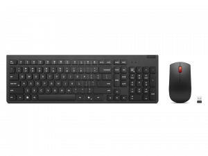 Lenovo Essential Wireless Combo Keyboard & Mouse Gen2 Keyboard and Mouse Set Wireless Mouse included Estonian Black