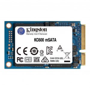 Kingston KC600 1000 GB Solid-state drive interface mSATA Read speed 550 MB/s Write speed 520 MB/s