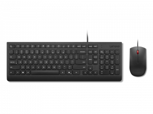 Lenovo Essential Wired Combo Keyboard and Mouse Keyboard and Mouse Set Wired Mouse included Estonian Black