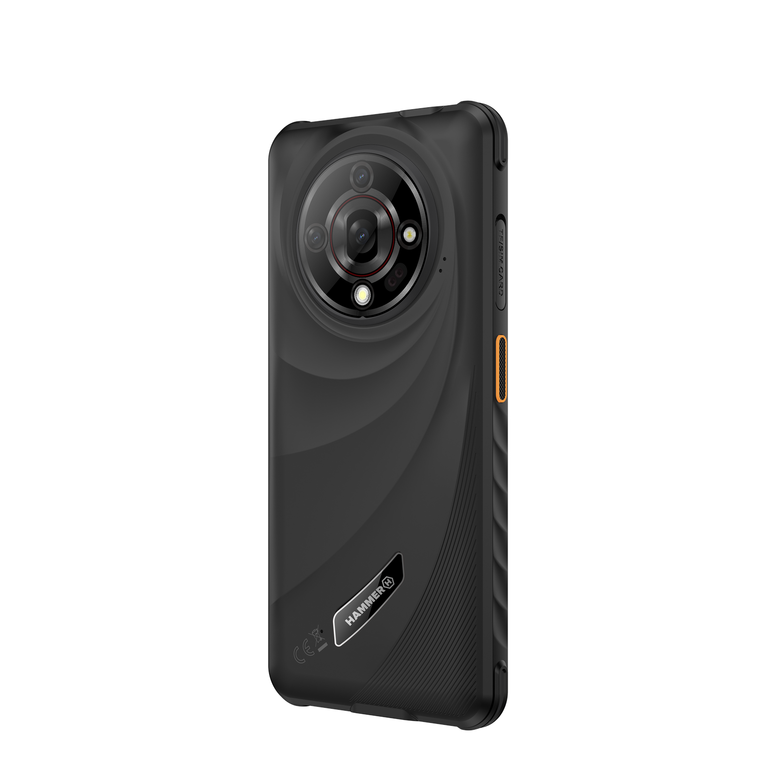 Hammer Iron 6 Black 6.56 " IPS 1612 x 720 pixels Mediatek Dimensity 6300 Internal RAM 6 GB 128 GB microSD Dual SIM 4G 5G Main camera resolution 64 MP Android 15 6050 mAh - Image 5