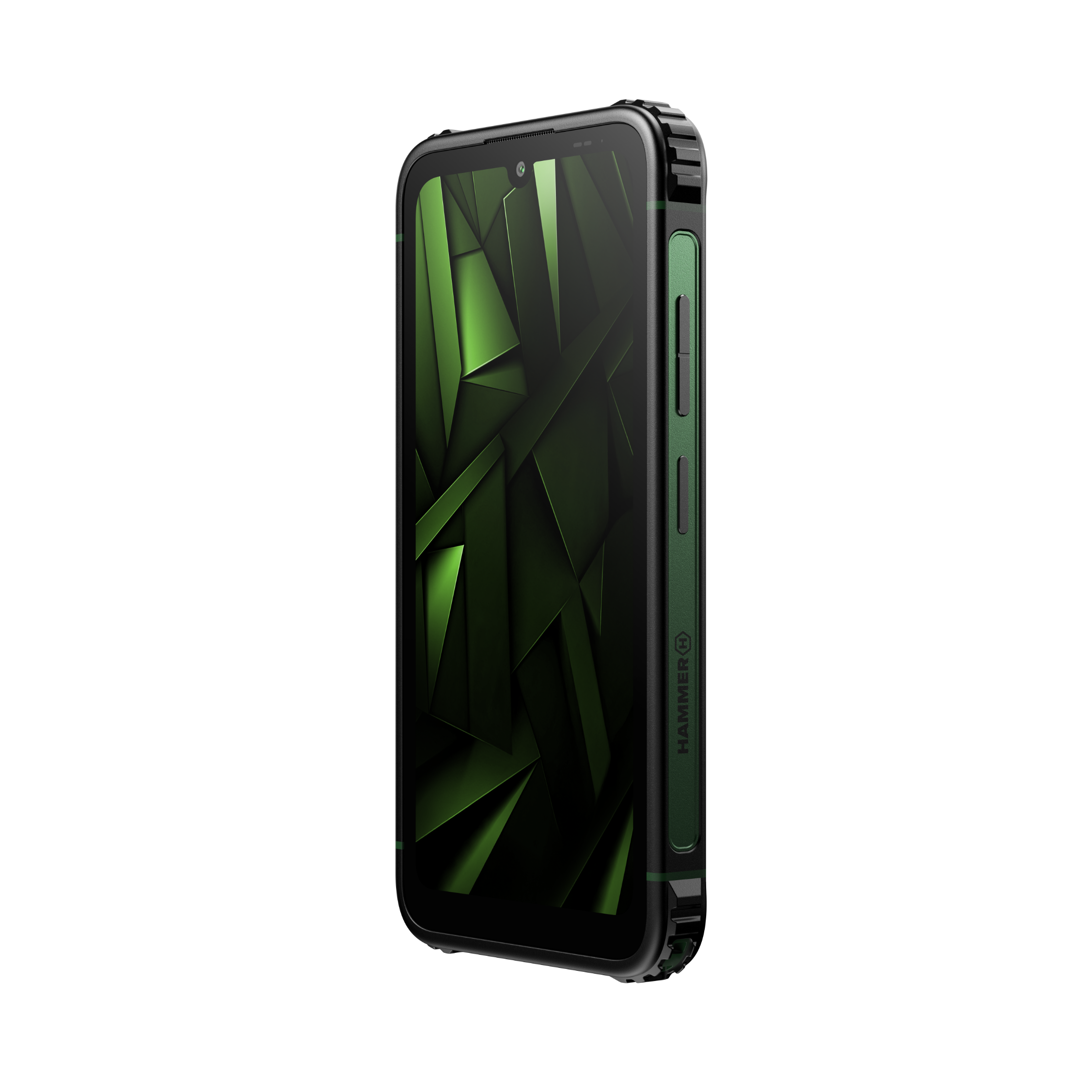 Hammer Ranger Black/Green 6 " IPS 1560 x 720 pixels Mediatek Helio G99 Internal RAM 6 GB 128 GB microSD Dual SIM 3G 4G Main camera resolution 50 MP Android 15 5000 mAh - Image 3