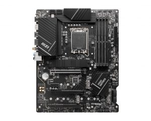 MSI PRO Z790-P WIFI Processor family Intel Processor socket LGA1700 DDR5 DIMM Memory slots 4 Supported hard disk drive interfaces SATA, M.2 Number of SATA connectors 6 Chipset Intel Z790 ATX