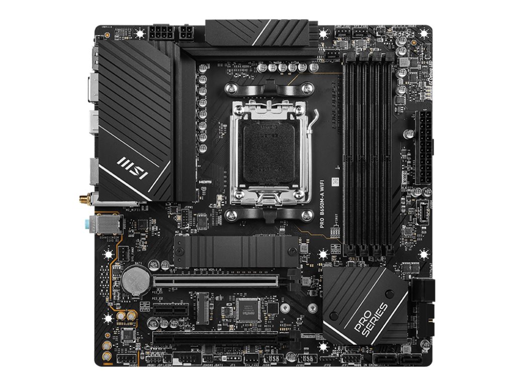 MSI PRO Z790-P WIFI Processor family Intel Processor socket LGA1700 DDR5 DIMM Memory slots 4 Supported hard disk drive interfaces SATA, M.2 Number of SATA connectors 6 Chipset Intel Z790 ATX - Image 2