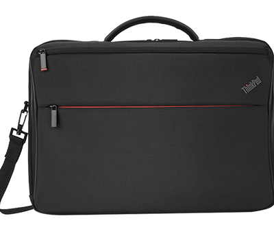Lenovo Essential ThinkPad Essential 13-14-inch Slim Topload(Sustainable & Eco-friendly, made with recycled PET: Total 7.5% Exterior: 24%) Fits up to size 14 " Topload Shoulder strap Black