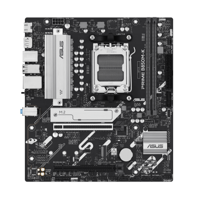 Asus PRIME B850M-K Processor family AMD Processor socket AM5 DDR5 Supported hard disk drive interfaces SATA, M.2 Number of SATA connectors 4